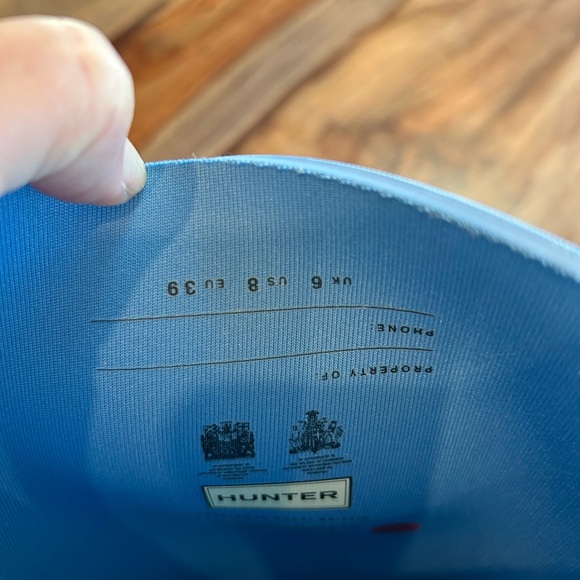 Hunter rain boots size 8 women - Picture 4 of 6